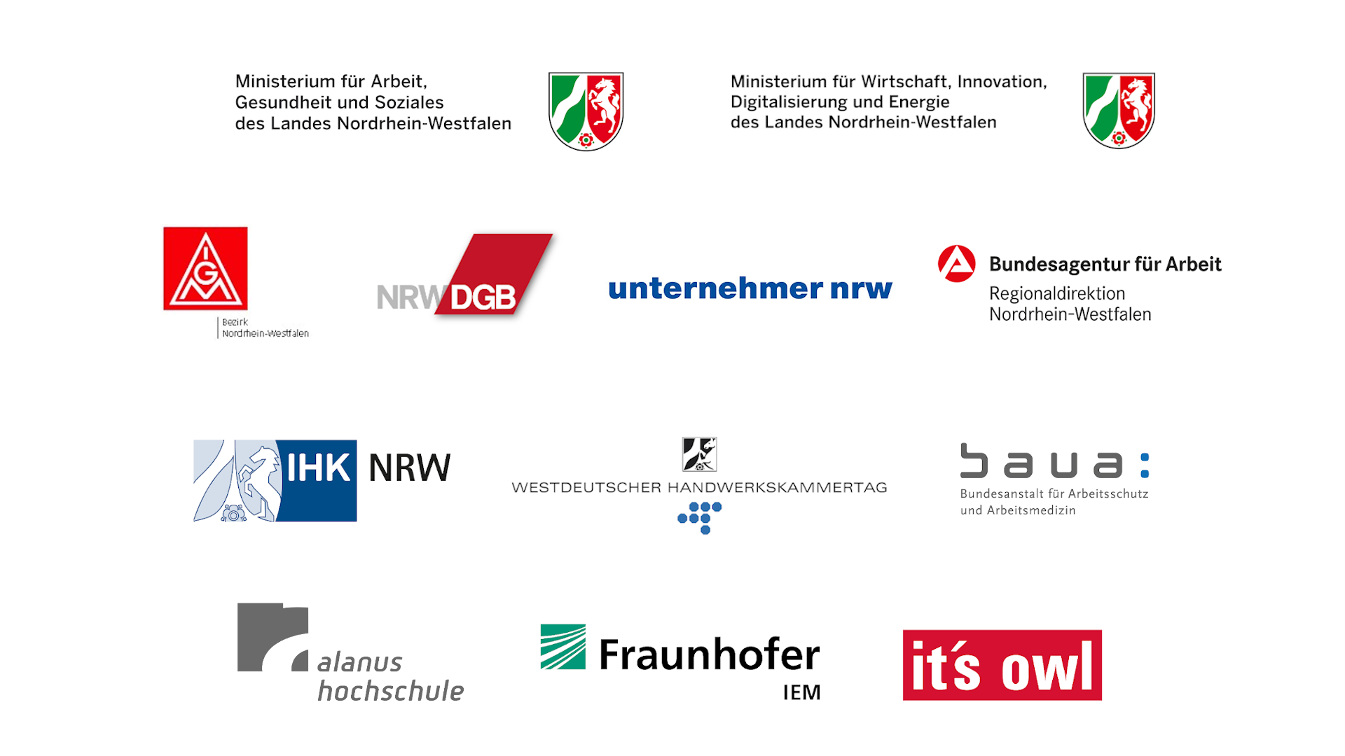 Partner der Initiative Logos