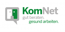 Logo KomNet Internetbasiertes Beratungs- und Wissensmanagementsystem zur Beratung und Unterstützung zu den Themen Sicherheit und Gesundheitsschutz bei der Arbeit